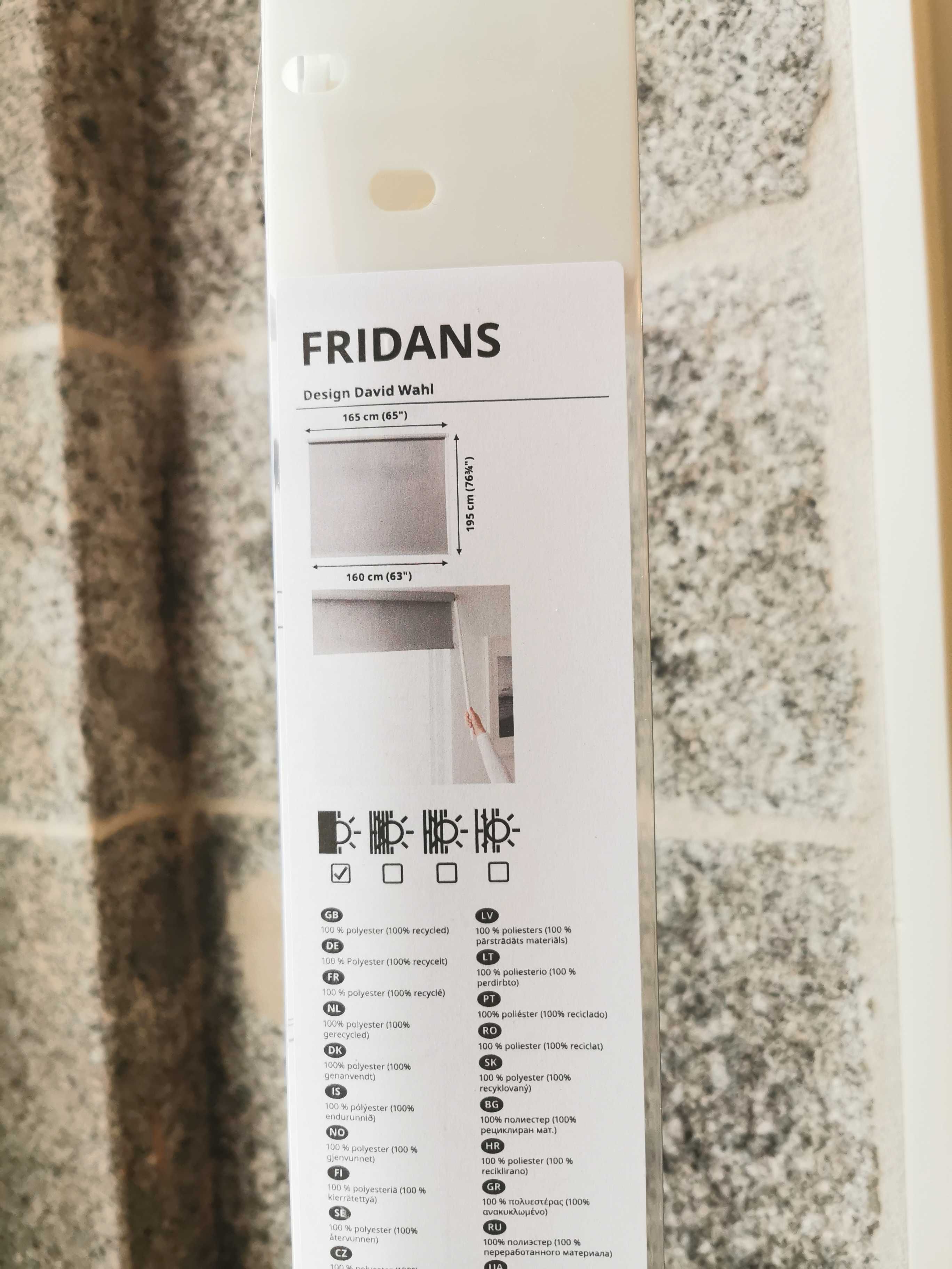 Estore de correr opaco Ikea