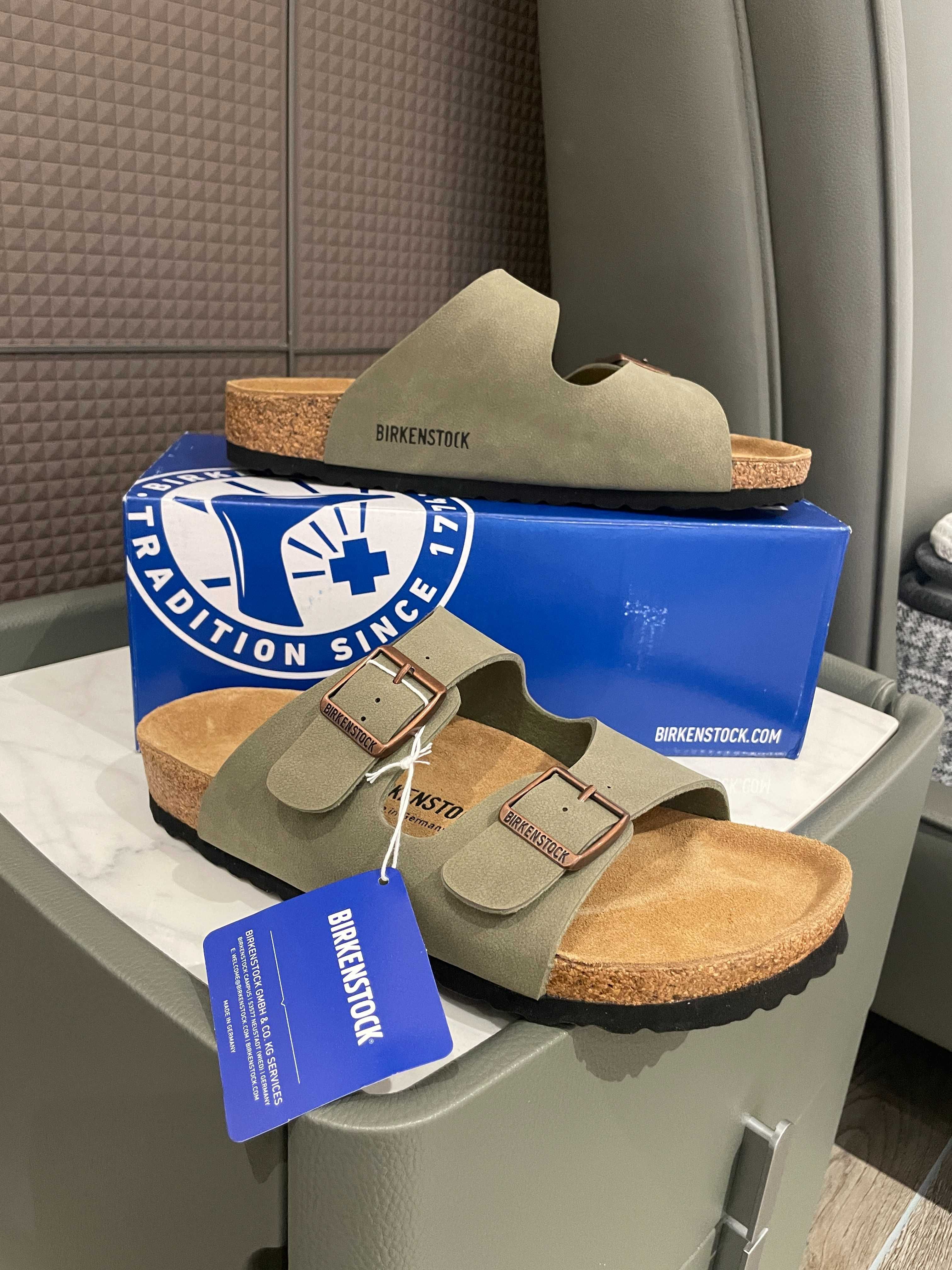 Nowe buty. Birkenstock Arizona Light Green (Jasnozielony), Rozmiar 38