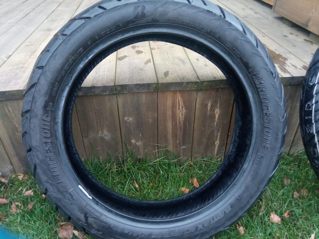 Opony Bridgestone battlax dwie sztuki