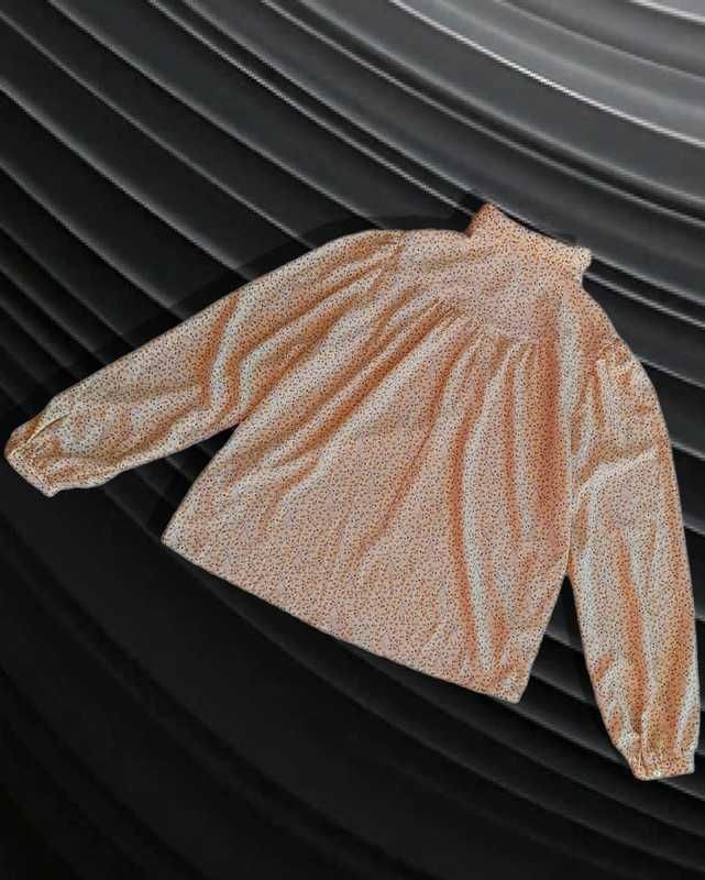 Bluzka na długi rękaw w kwiatki marki Moves, rozmiar 38 M / size 10