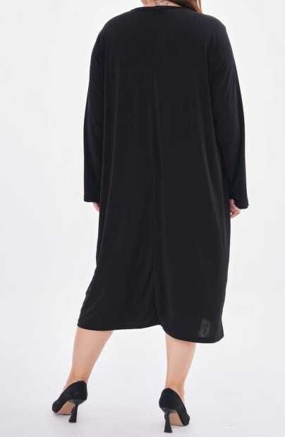 nowa Wieczorowa sukienka cekiny RINI 48/50/52 3xl 4xl bordo