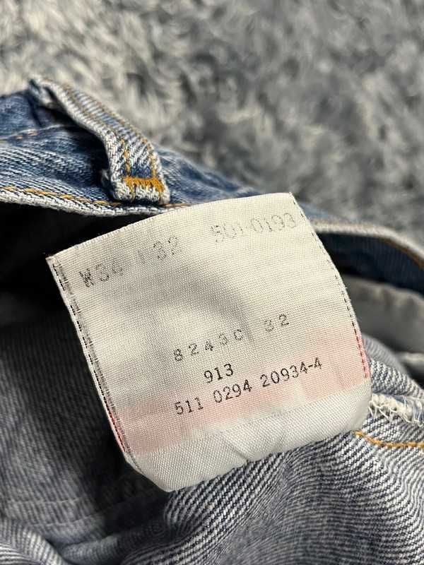 Levi's 501 męskie jeansy vintage 94'