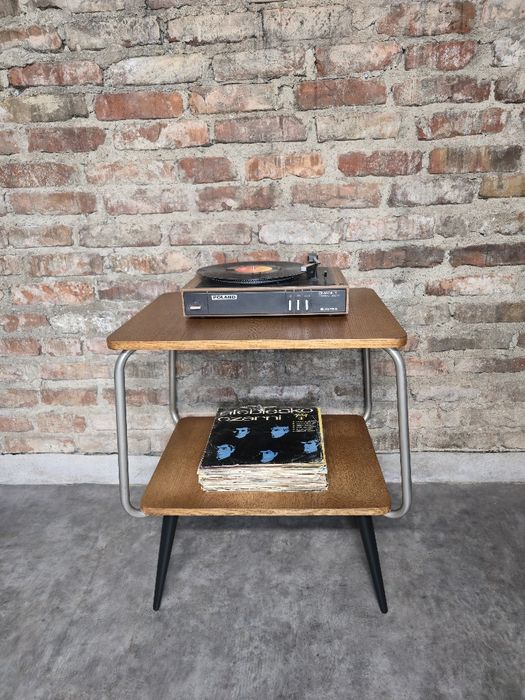 Stolik/konsolka vintage prl Bauhaus po renowacji