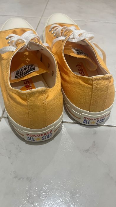 All Star Converse amarelo baixo tamanho 43