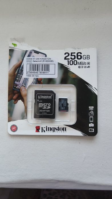SD карта на 256 GB