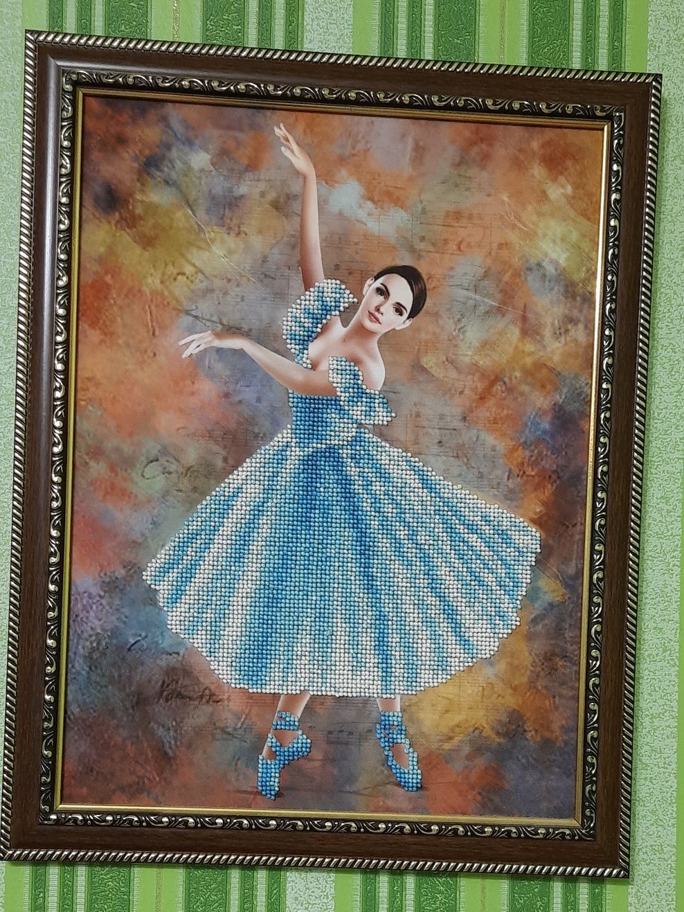 Картина бісером "Балерина"