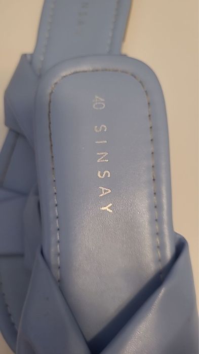 Klapki Sinsay rozmiar 39