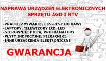 Naprawa pralek, zmywarek, ekspresów, telewizorów, sterowników