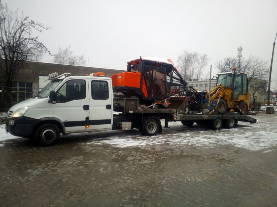 Transport od 0 do 6ton do 12m do 3.2 m Szer. Towarów,Pojazdów, Koparek