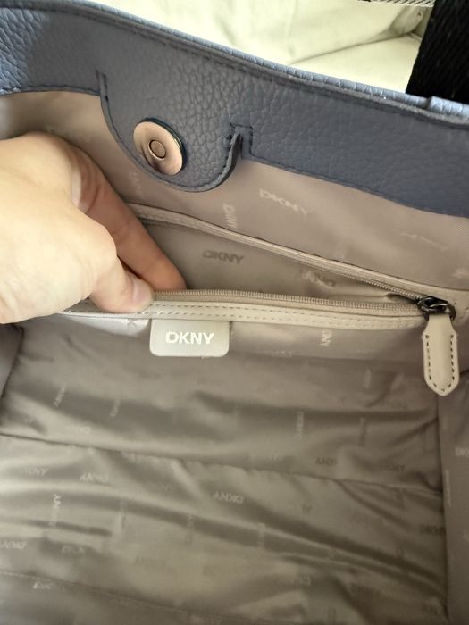 DKNY torebka shopper piekny kolor JAK NOWA