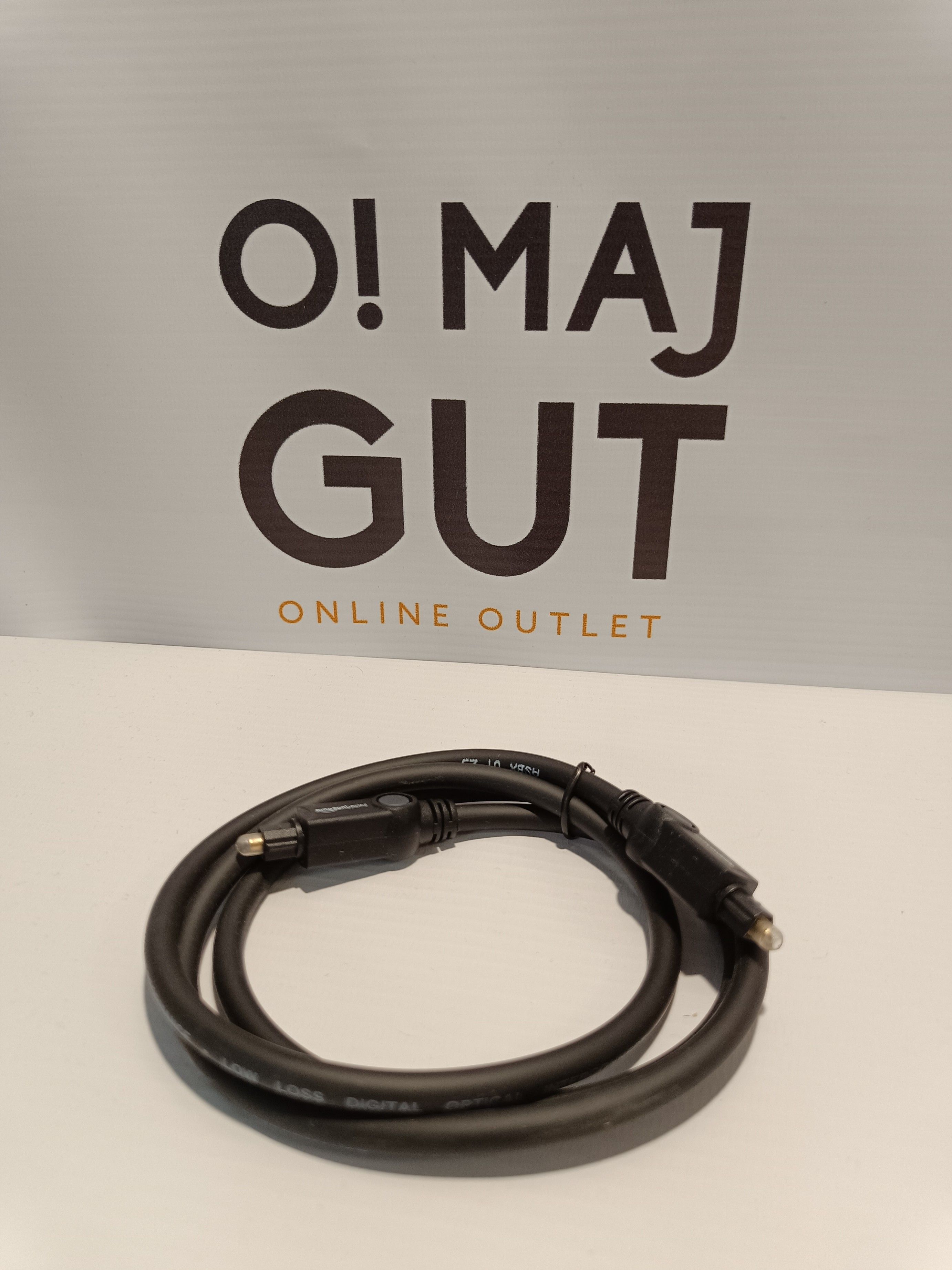 Kabel Optyczny Toslink 1M Amazon Basics