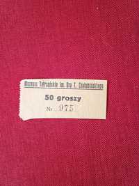 Stary bilet Muzeum Tatrzańskie