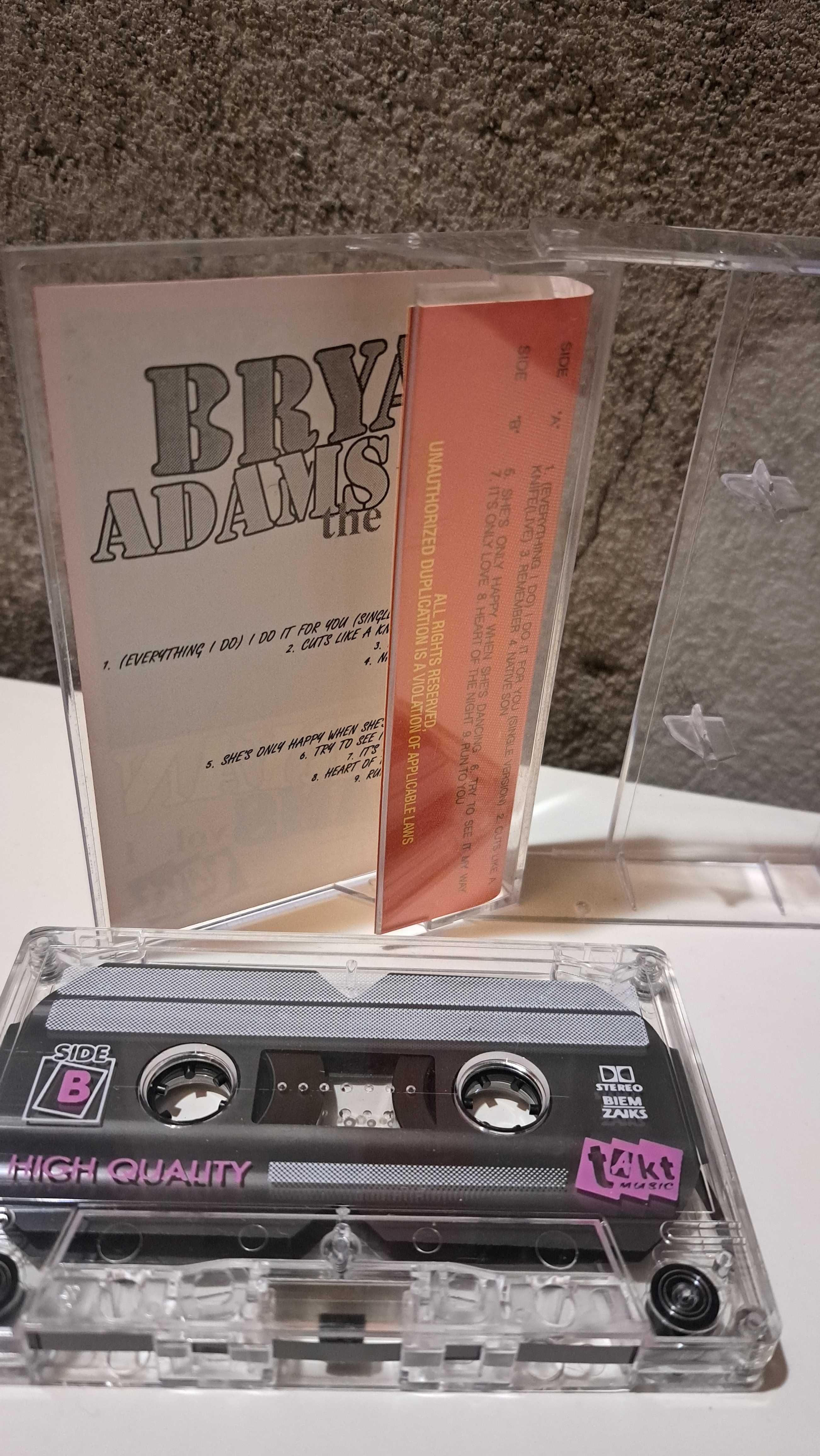 Bryan Adams The best vol 1 kaseta magnetofonowa