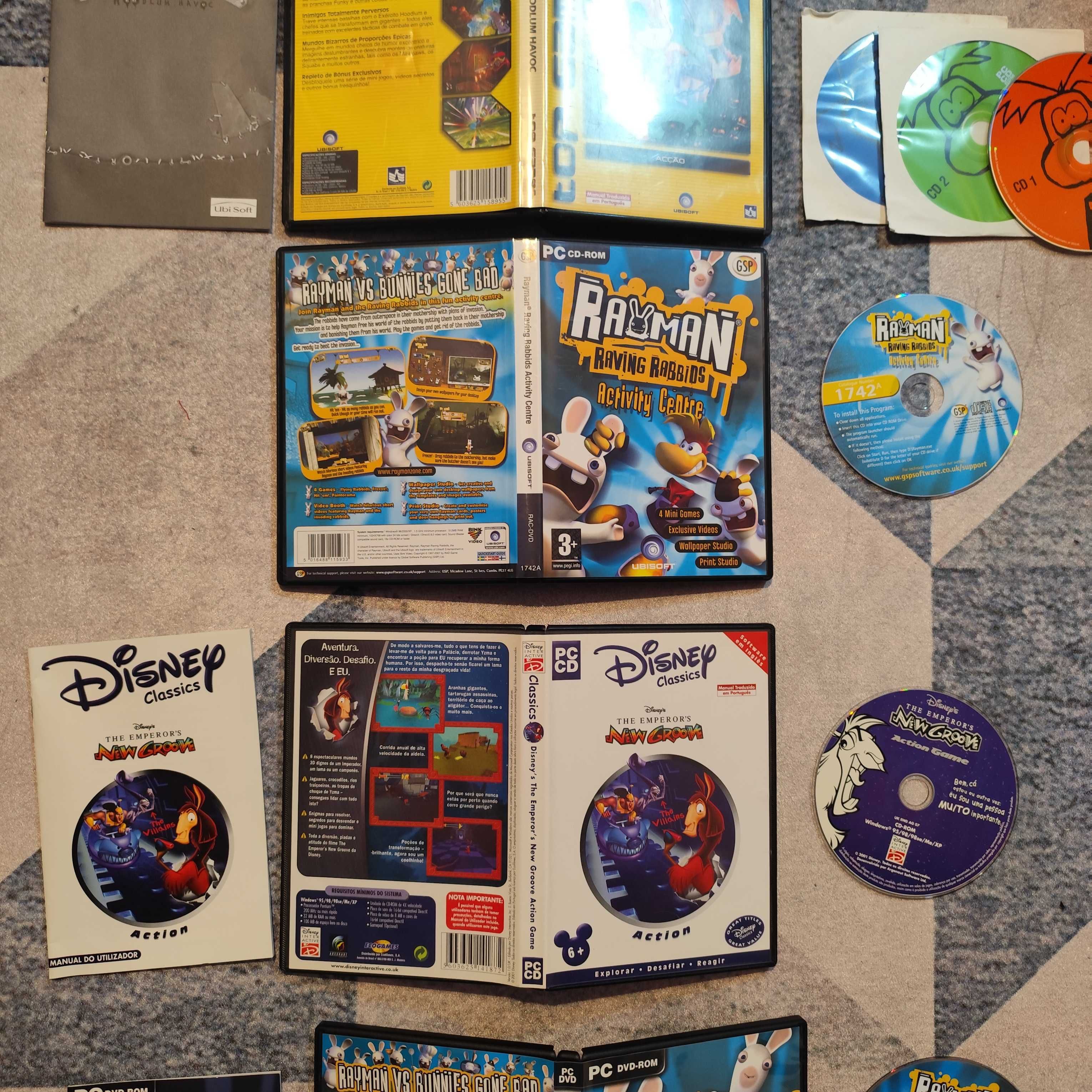 Lote de 5 jogos para PC/Windows