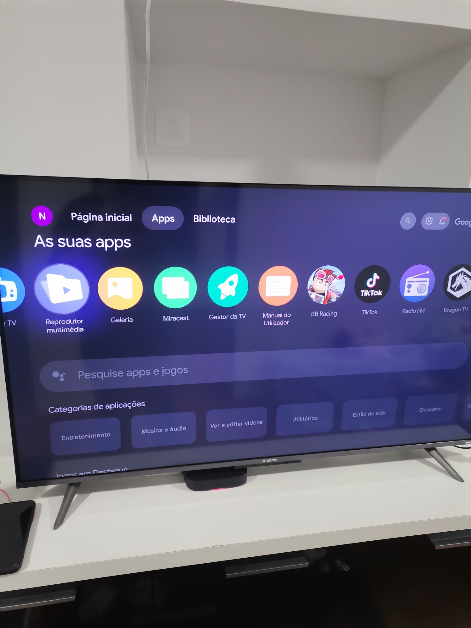 Xiomi pro 4k smartv