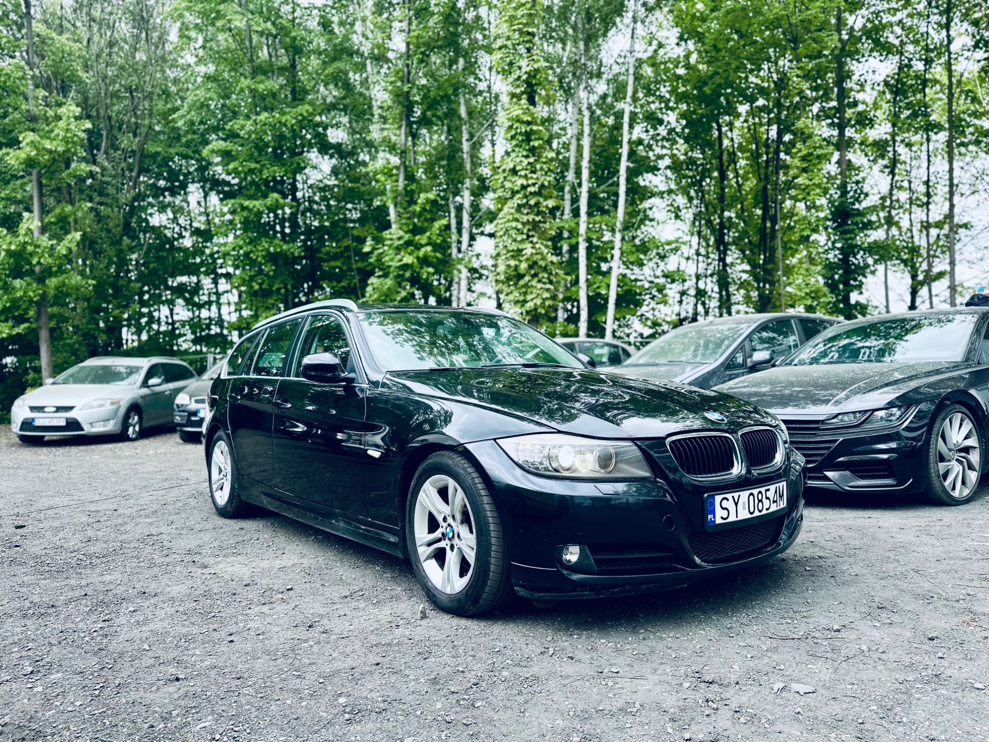 BMW 320D E91 2011r. 2.0D 163KM LIFT Brązowe Skóry Xenon USB AUX