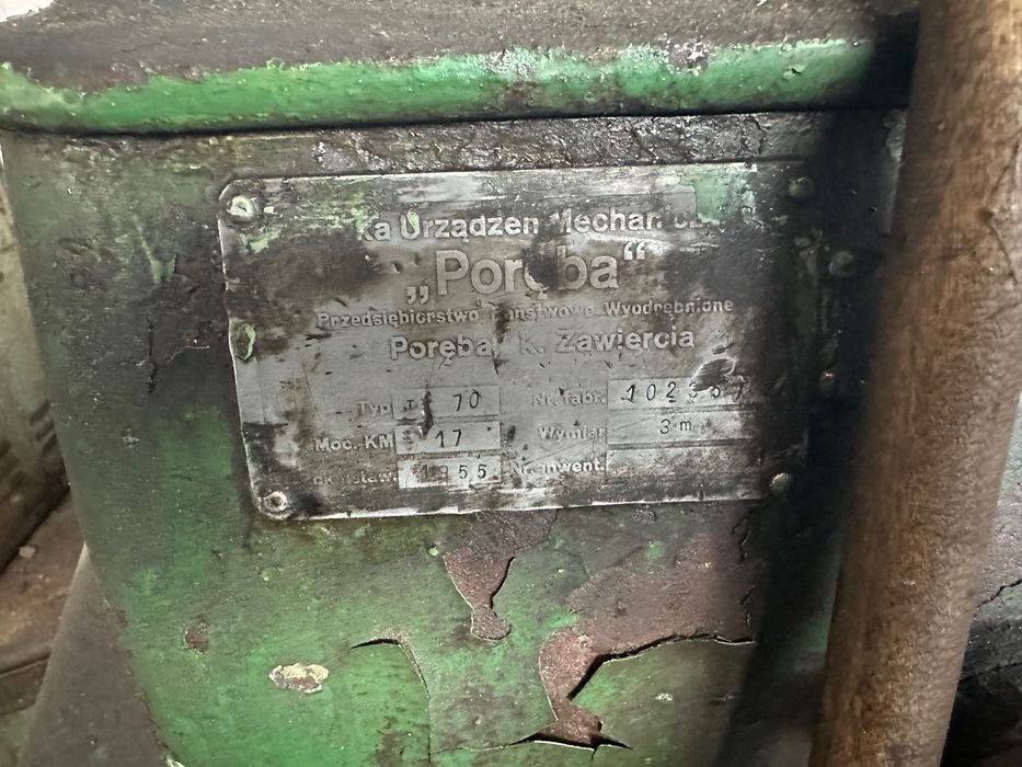 Tokarka poręba typ 70 3m