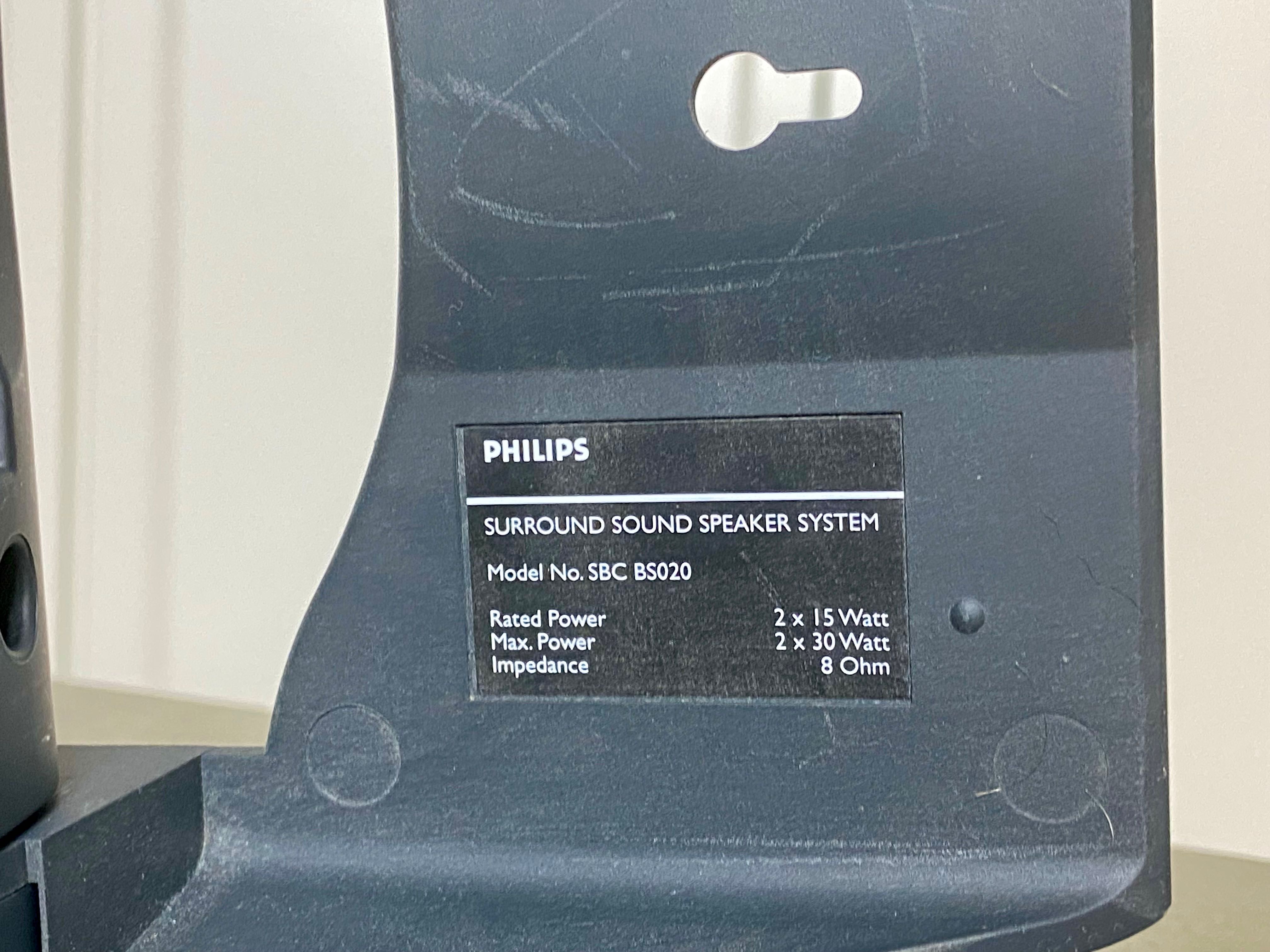 Zestaw głośników Philips SBC BS020, Audio, Hi-FI, Stereo