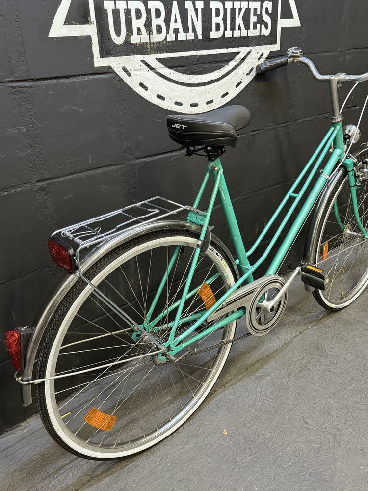 Rower miejski dwururka 3 biegi w piascie Retro Lekki 57 cm Urban Bikes