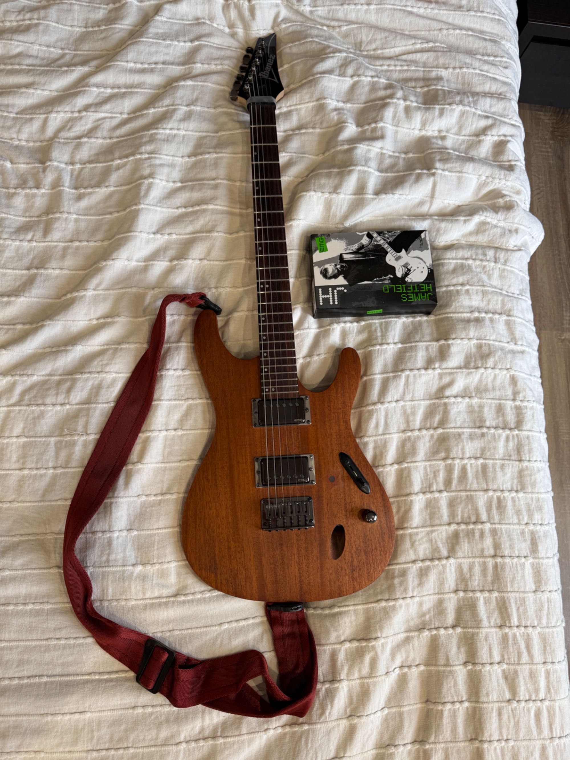 Продаю Ibanez S521-MOL з EMG Het Set (James Hetfield Signature)