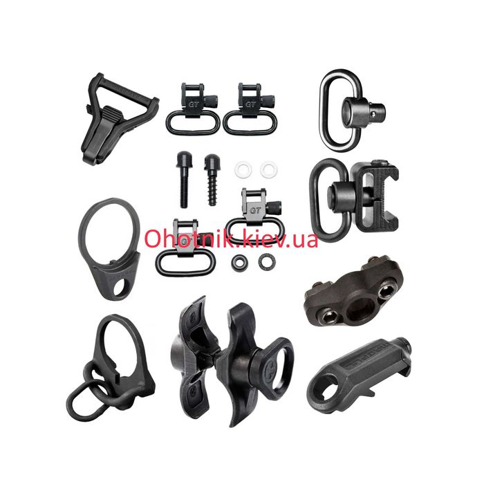 Антабки быстросъемные, QD антабки, база под антабку на M-Lock Picatini