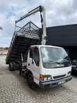Carrinha Isuzu Tribasculante com grua