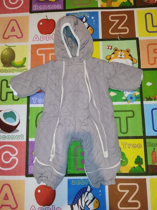 Новий дитячий комбінезон на флісі 6-9 міс