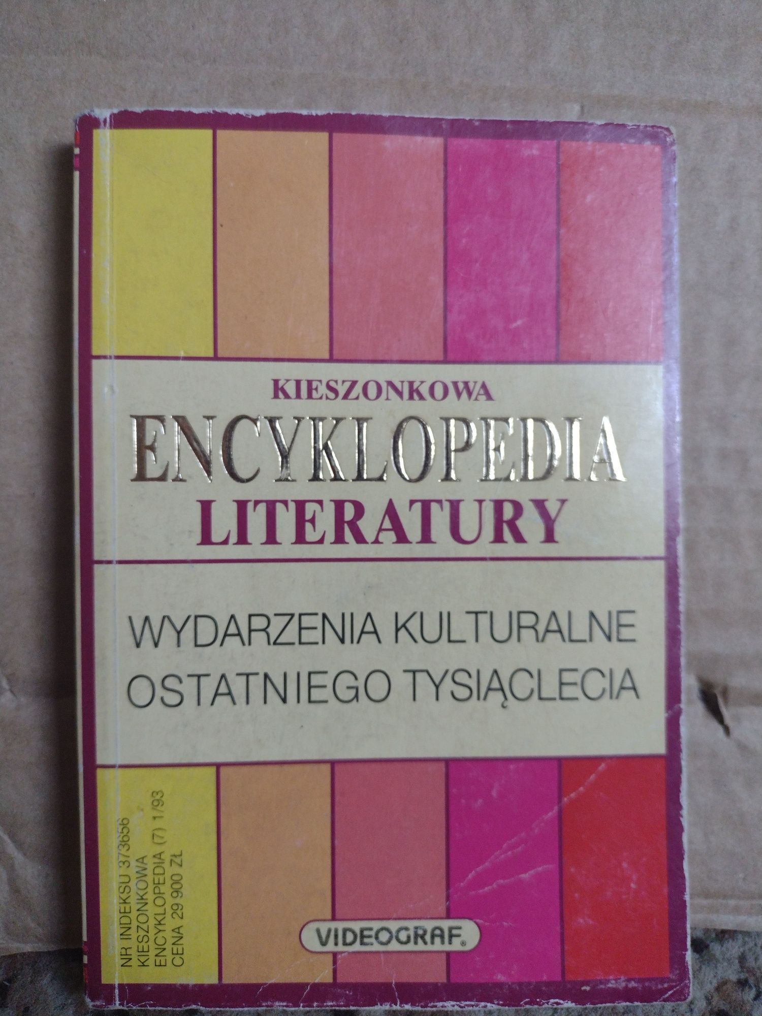 Kieszonkowa encyklopedia literatury Belczyk, Płatek, Żak