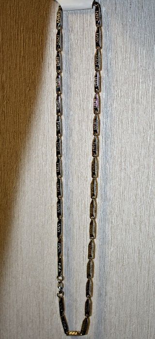 Цепочка с орнаментом Fashion Jewelry длина 50 см Мужская Женская