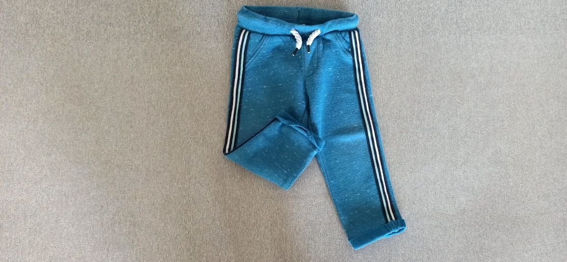 Komplet Paski Dresy Bluzka + Spodnie Dla Chłopca R. 86cm