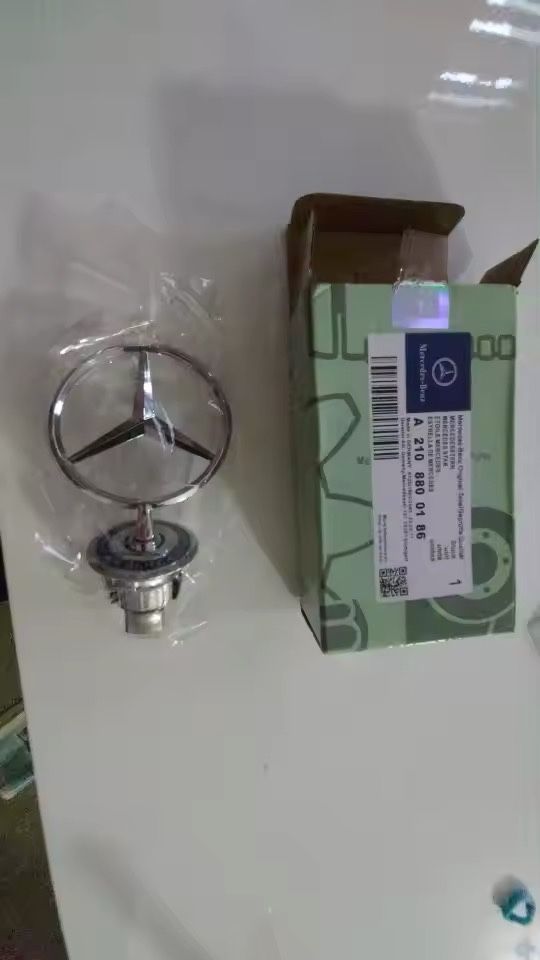 Emblema estrela para mercedes novos e modelos antigos