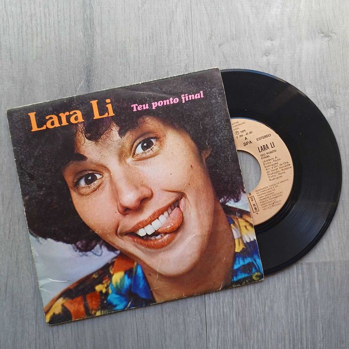 Singles 7"inch 45RPM Portugueses 5€ Fausto Lara Li Tordo Queijinhos