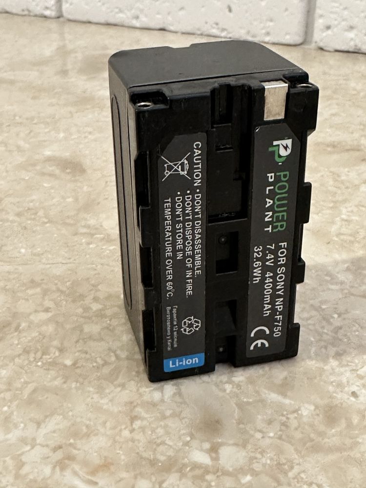 Аккумулятор PowerPlant NP-F750 для Sony (DV00DV1033)