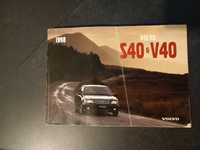 Instrukcja obsługi Volvo S40/v40 książka