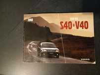 Instrukcja obsługi Volvo S40/v40 książka
