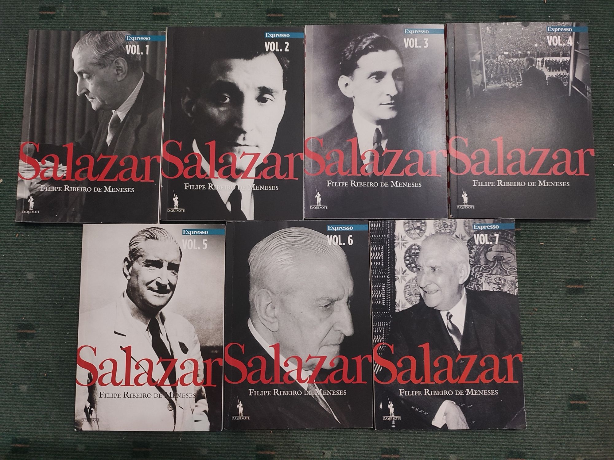 Salazar - Filipe Ribeiro de Meneses - 6 Vol