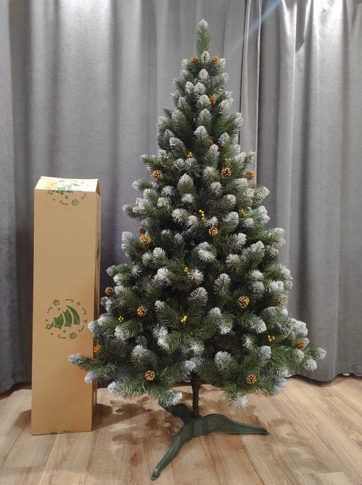ТОП ПРОДАЖ‼️ Ялинка Кармен з шишками  1,0-2.2м елка искусственная
