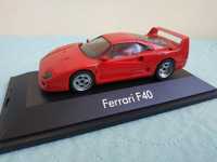 Масштабная модель 1:43 автомобиля Ferrari F40. Производитель Herpa.