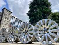 oryginalne 18 5x120 opel insignia opc srebrne