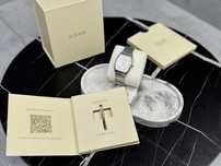 Жіночий годинник Burker Grace Silver White оригінал срібло