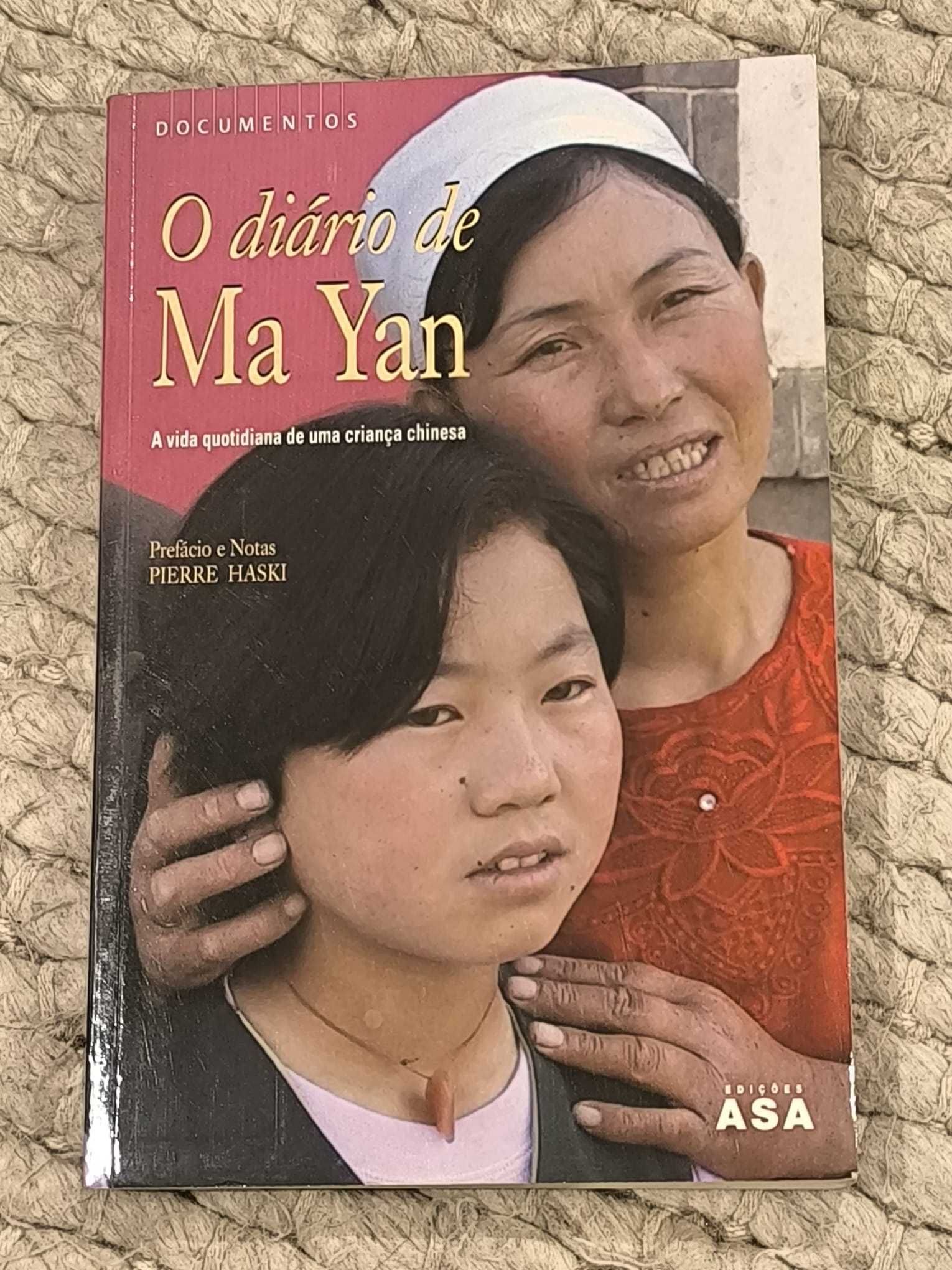 Livro "O Diário de Ma Yan - A vida quotidiana de uma criança chinesa"