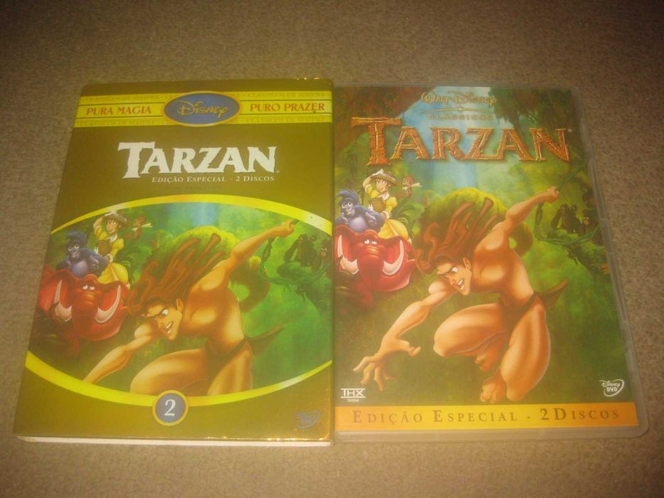 "Tarzan" da Walt Disney/Edição Especial com 2 DVDs e em Slidepack!
