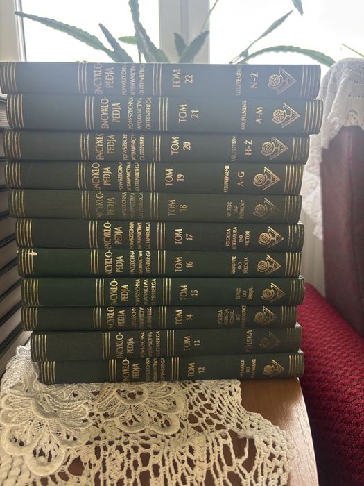 Encyklopedia gutenberga seria 22 tomy +4