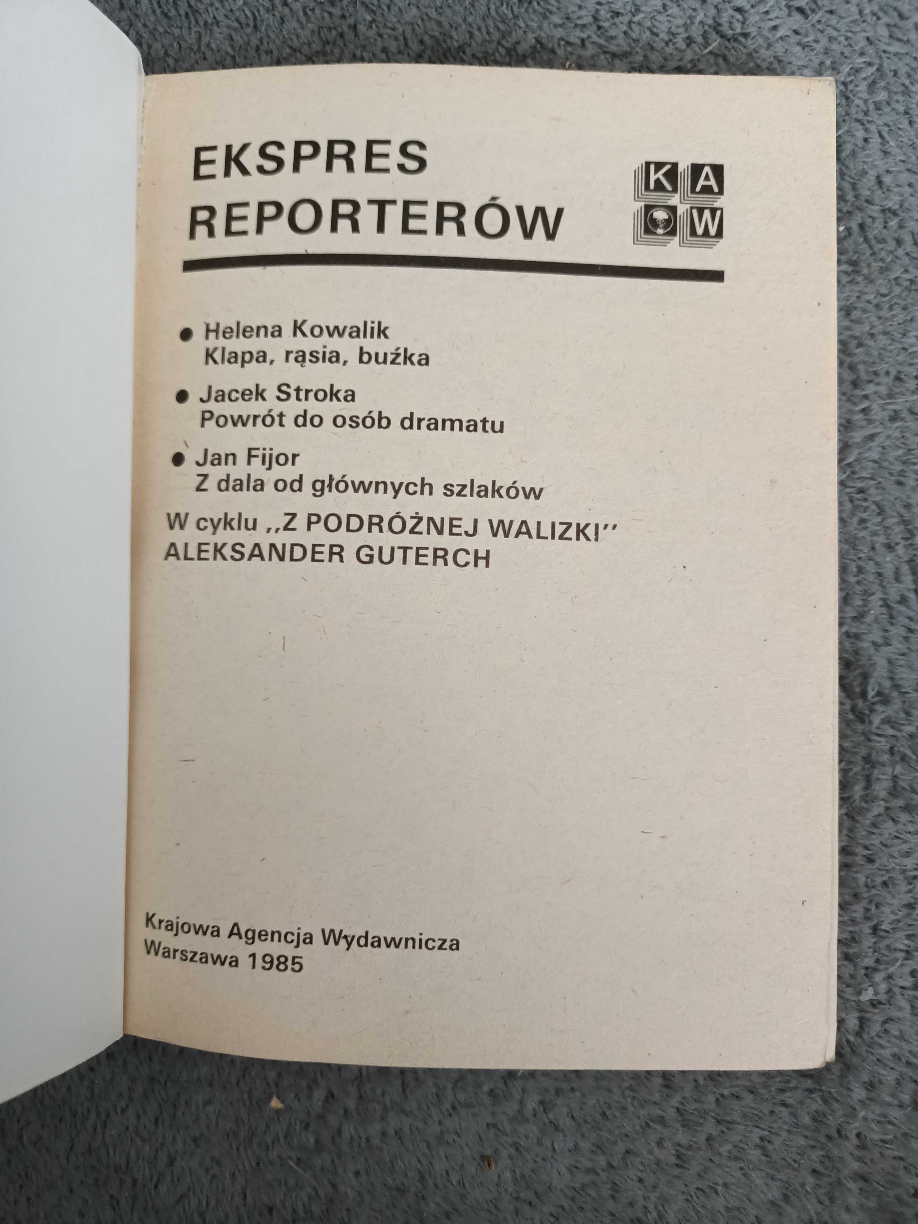 Ekspres reporterów 5/85 Uniewinniony, Order chlebowy, Cejloński