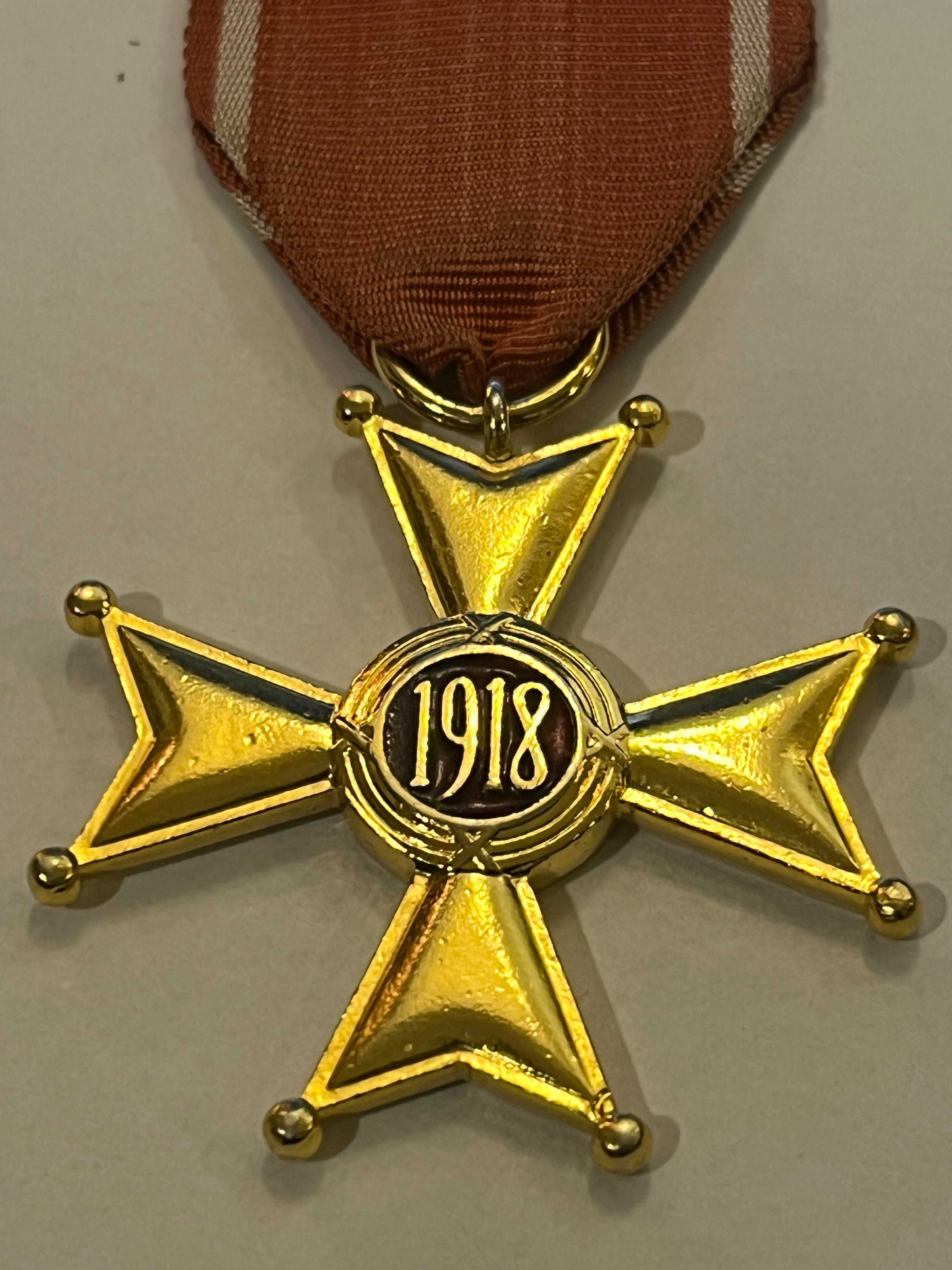 Krzyż Oficerski Orderu Odrodzenia Polski - Polonia Restituta, 1918