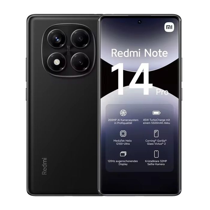 Redmi Note 14 Pro 4G 12+512GB 6.67" 120Гц 5500мАг 45Вт 200Мп NFC блочо