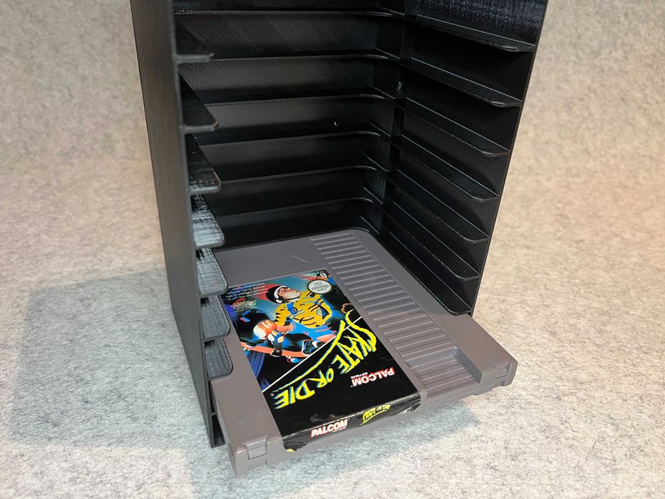 Stojak / wieszak scienny na gry Super Nintendo NES