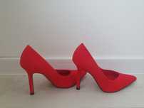Reserved__szpilki sexy red__rozmiar 36___obcas 10cm__Fetysz