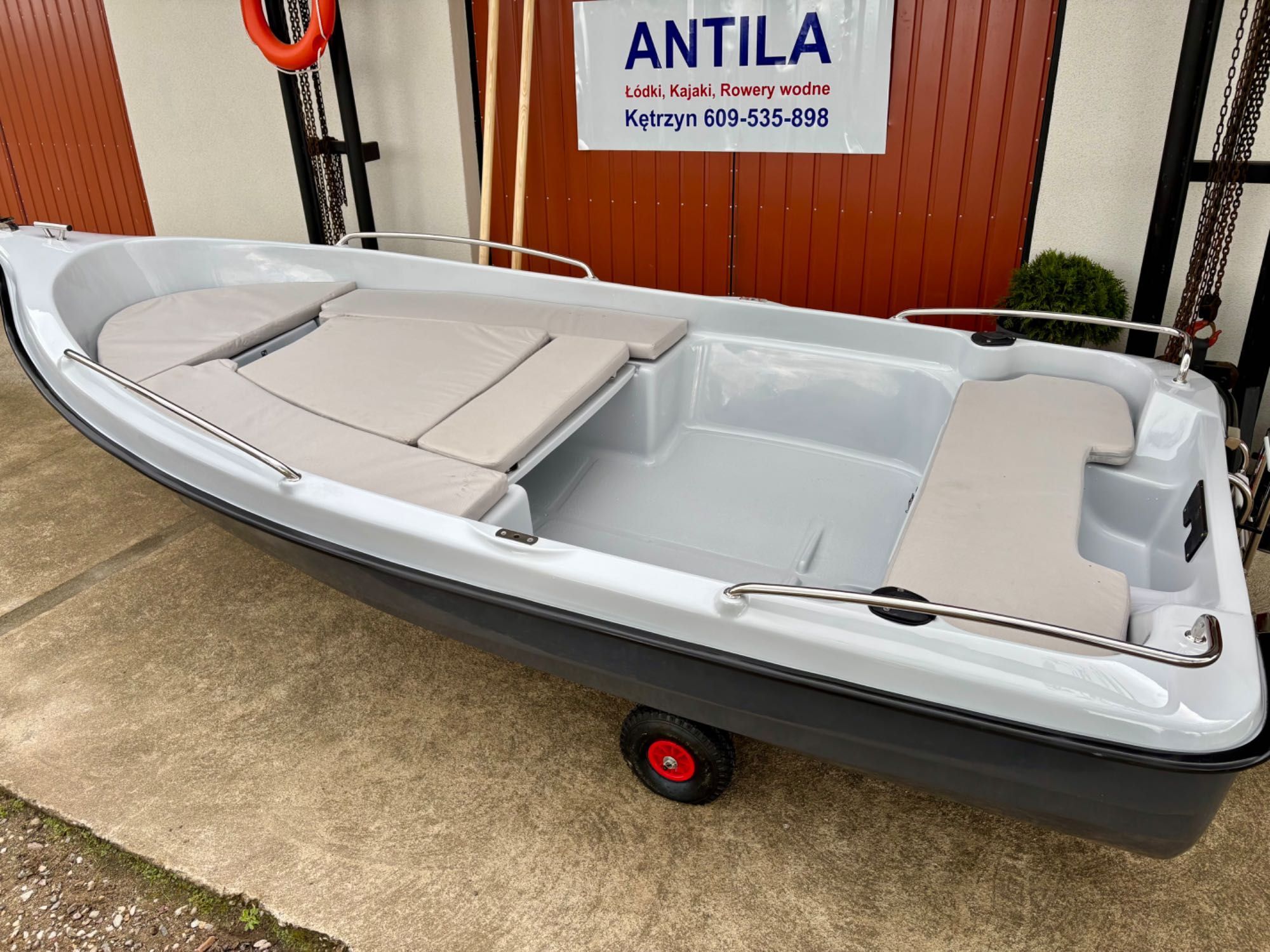 Łódka Delfin 380 CE Transport OGROMNY WYBÓR - NAJWIĘKSZY W POLSCE Raty