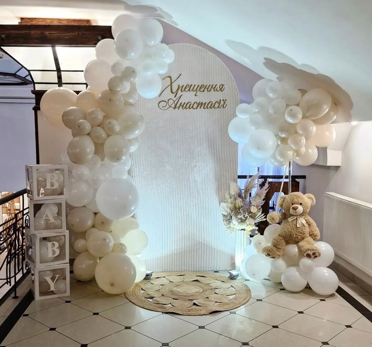 Фотозона. Міні -фотозони та кулькові композиції для дитячого свята.